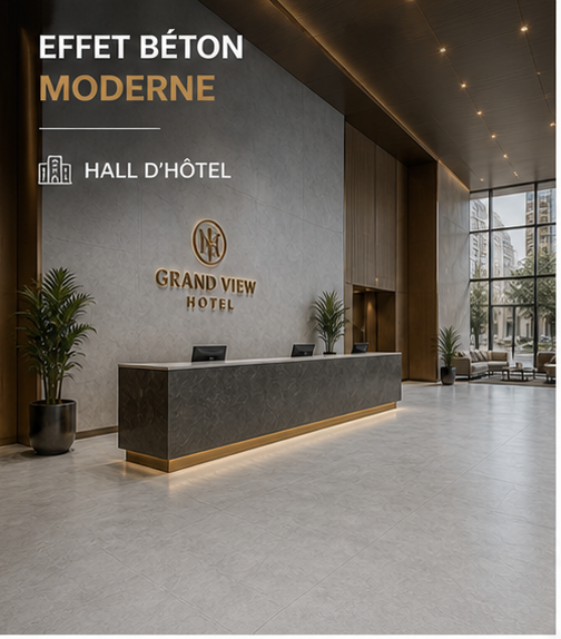SPC Plaque mural MAT SPC Effet pierre – Panneau Décoratif Salle de Bain Cuisine Salon – SPC-105