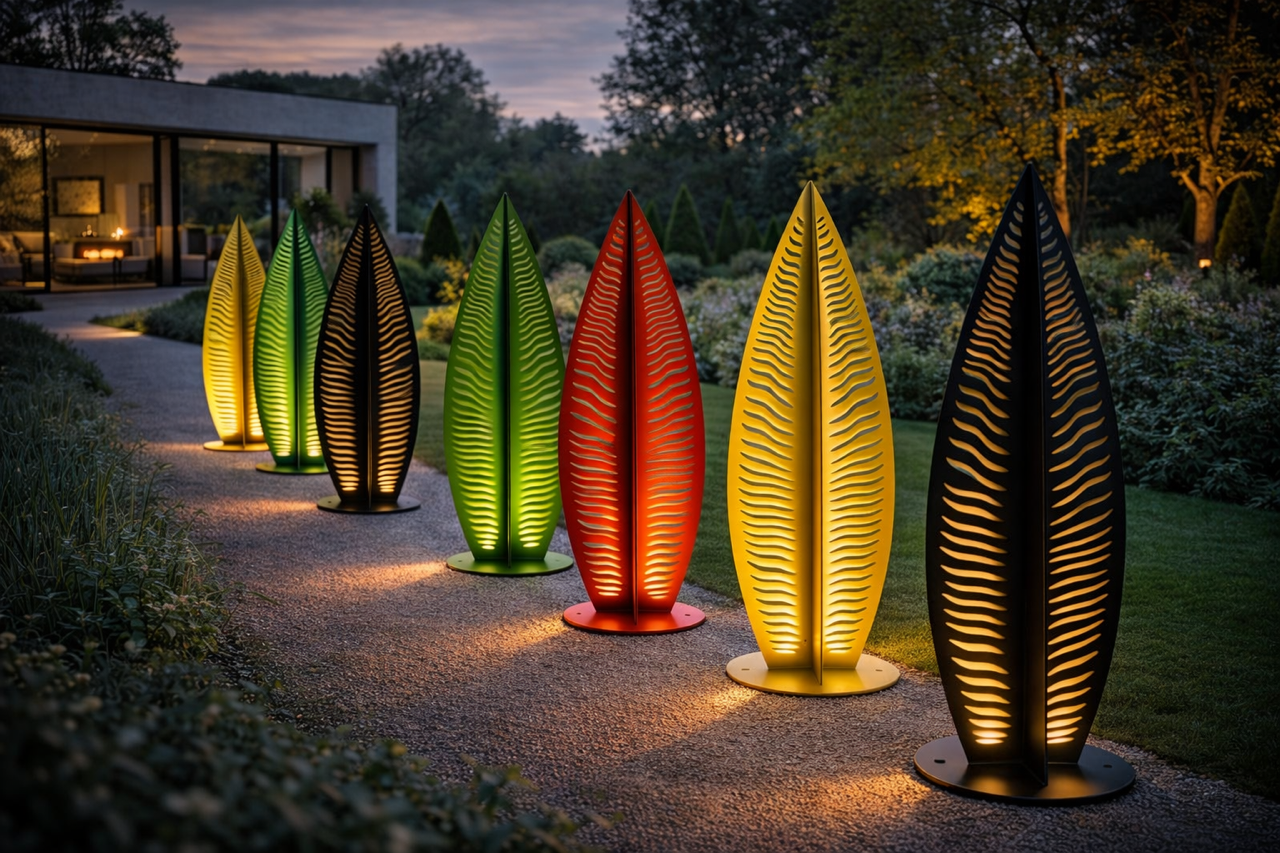 Sapin Décoratif Extérieur en Acier 2 mm – Sculpture Design Jardin & Terrasse