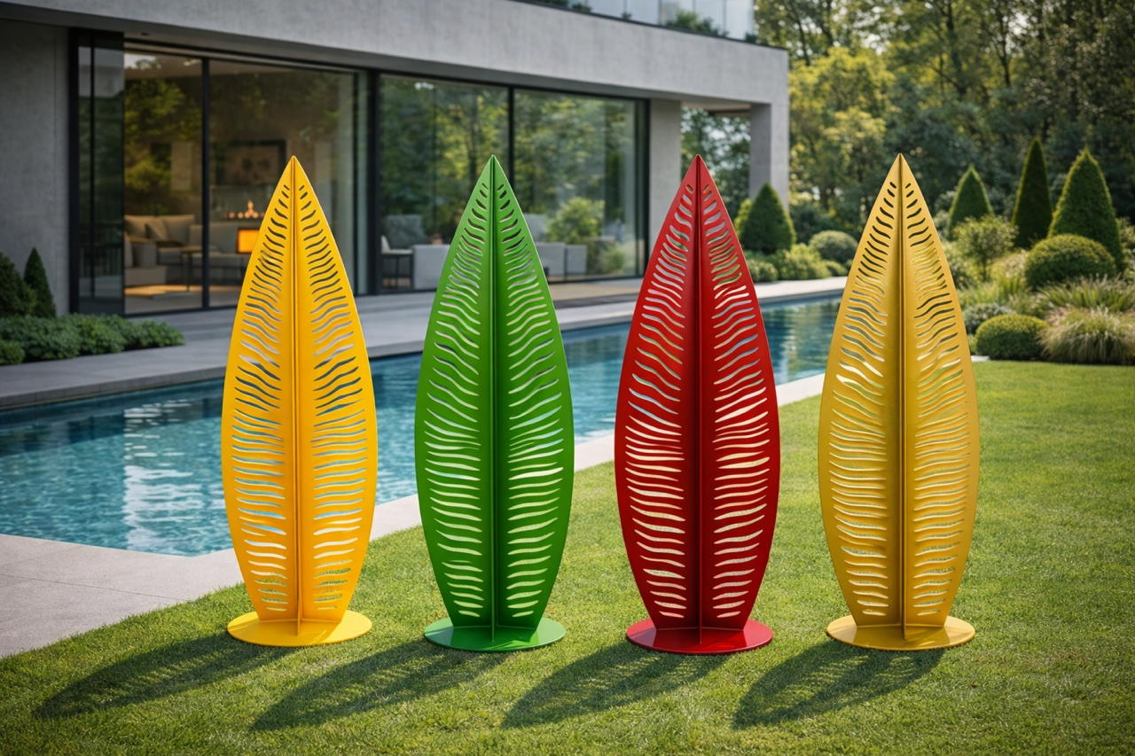 Sapin Décoratif Extérieur en Acier 2 mm – Sculpture Design Jardin & Terrasse