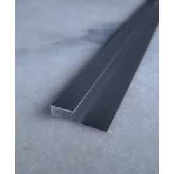 PROFILÉ D'EXTRÉMITÉ EN ALUMINIUM DE 10 MM