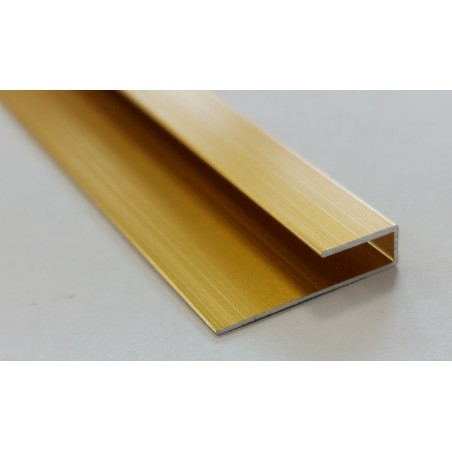 PROFILÉ D'EXTRÉMITÉ EN ALUMINIUM DE 10 MM