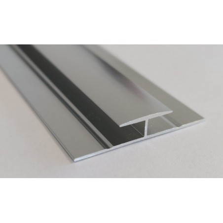 PROFIL DE TRANSITION EN H EN ALUMINIUM DE 13 MM