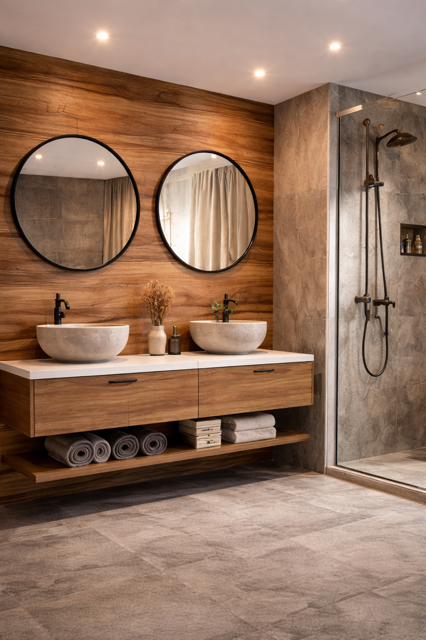 Panneaux muraux  effet bois Revêtement  mural PS901 WALLNUT