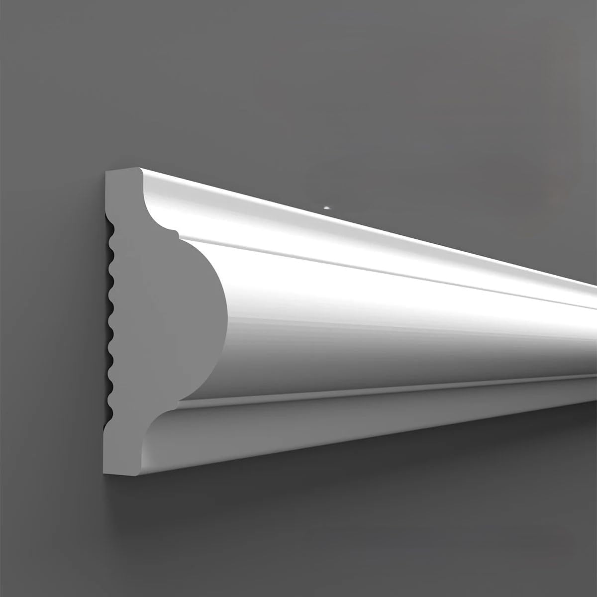 Moulure peignable polymère 4 cm Hauteur