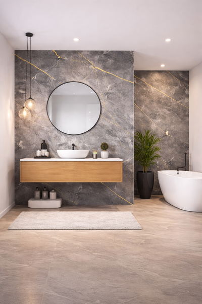 Panneaux  Revêtement  mural SALLE DE BAIN 122 CM  260 CM PS213