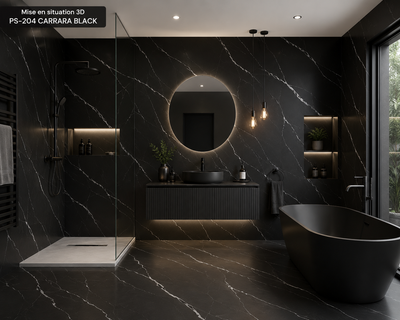 Panneaux  Revêtement  mural SALLE DE BAIN 122 CM  260 CM PS204