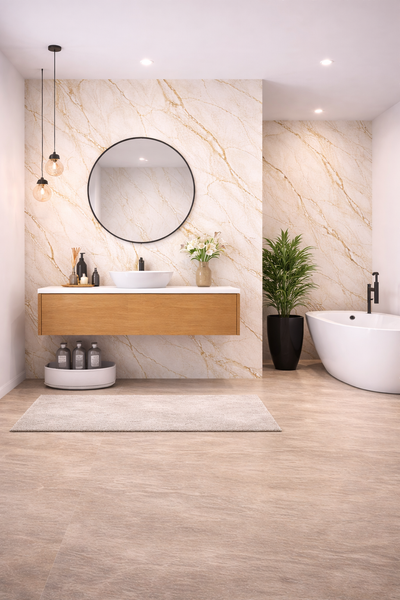 Panneaux  Revêtement  mural SALLE DE BAIN 122 CM  260 CM PS303