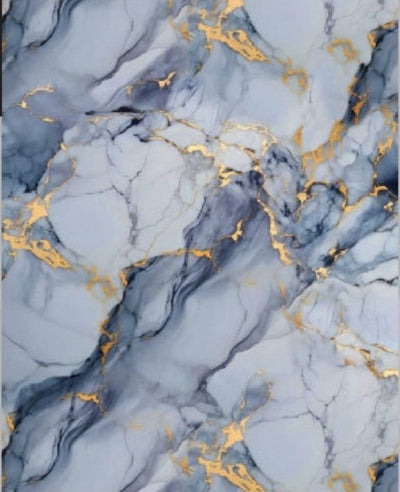 Panneaux muraux  effet marbre  Revêtement  mural PS214  NORDIC BLUE