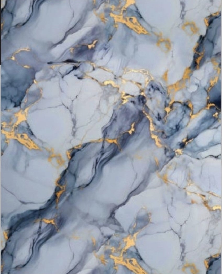 Panneaux muraux  effet marbre  Revêtement  mural PS214  NORDIC BLUE