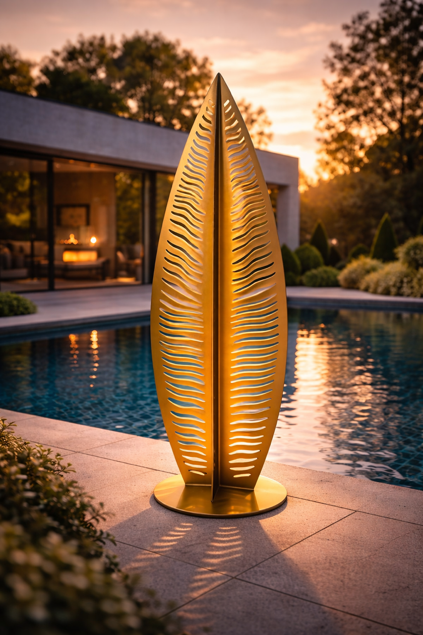 Sapin Décoratif Extérieur en Acier 2 mm – Sculpture Design Jardin & Terrasse