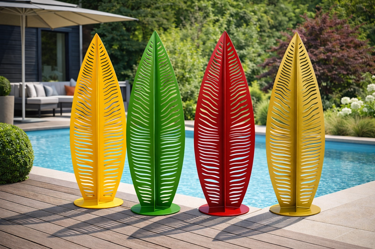 Sapin Décoratif Extérieur en Acier 2 mm – Sculpture Design Jardin & Terrasse