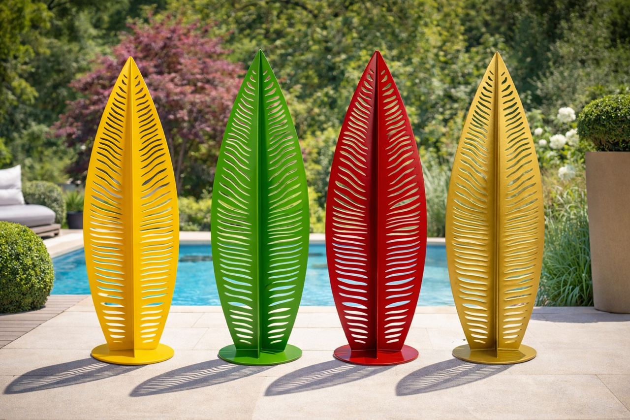 Sapin Décoratif Extérieur en Acier 2 mm – Sculpture Design Jardin & Terrasse